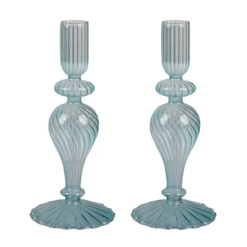 高硼硅玻璃茶具烛台工艺品 图 4